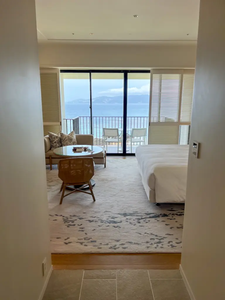 Room 911 sign at Halekulani Okinawa