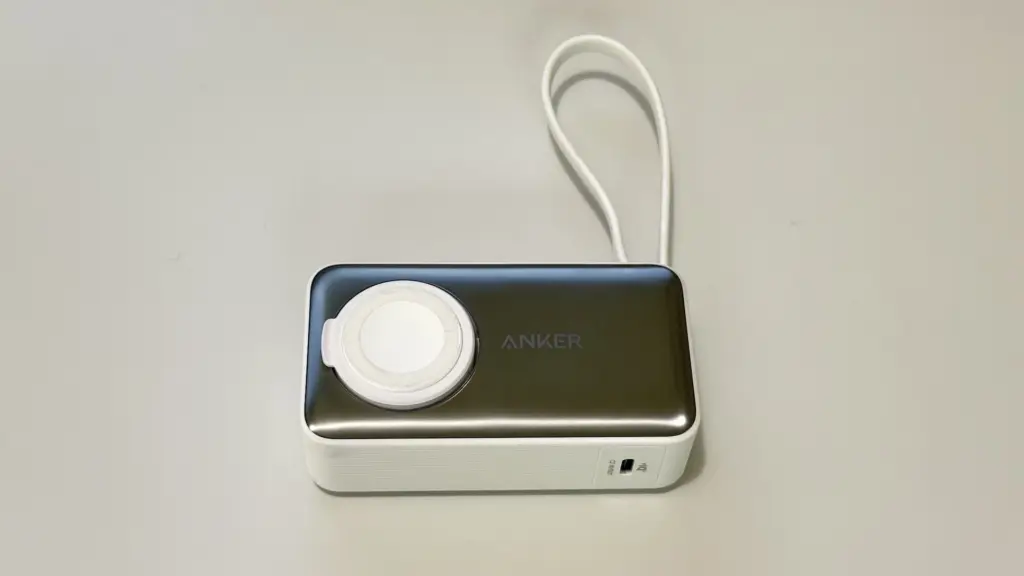 Anker MagGo Power Bankの写真。